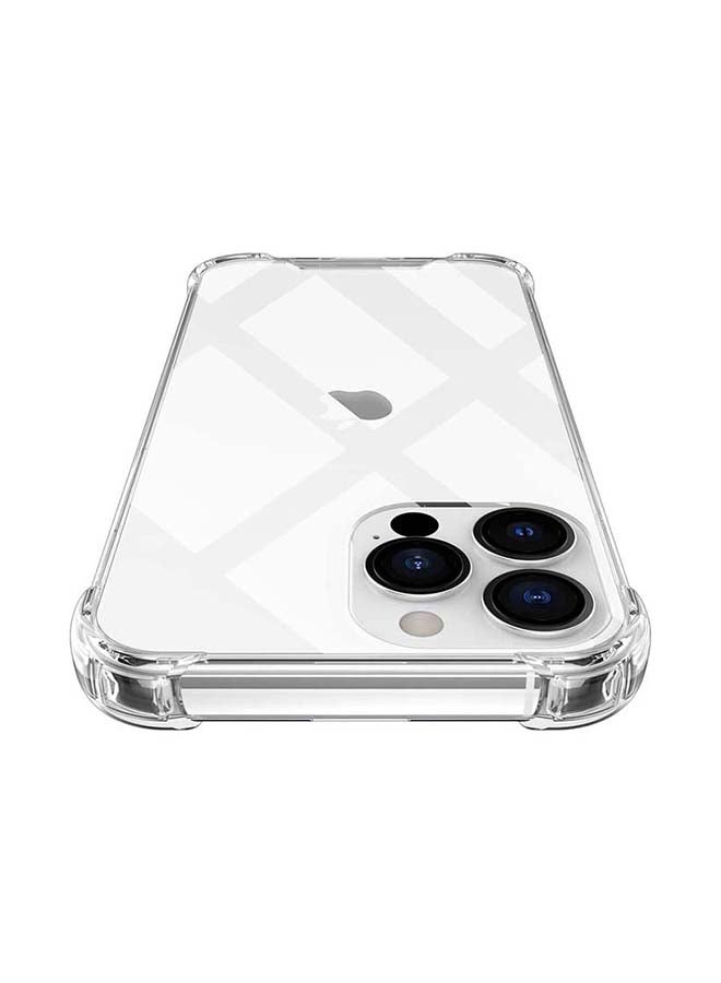 TPU Protective Case with 4 Corners Bumper For iPhone 13 Pro Max 6.7 Inch Clear Clear - Image 4