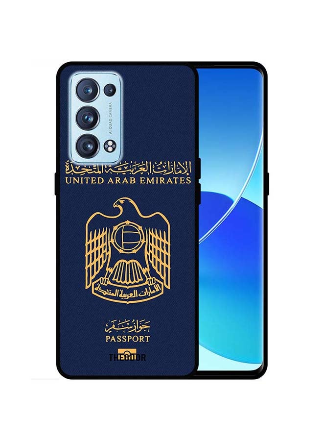 Theodor Protective Case Cover For Oppo Reno 6 Pro 5G Uae Passport 2 - Image 1
