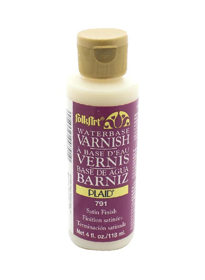 PLAID FolkArt Varnish Water-Base Satin Finish Multicolour