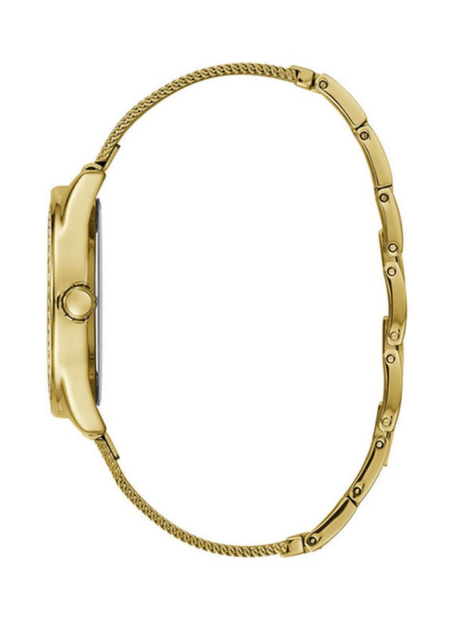 GUESS Women's Water Resistant Analog Watch W1142L2 With Leather Analog Watch 1782281 - Image 3