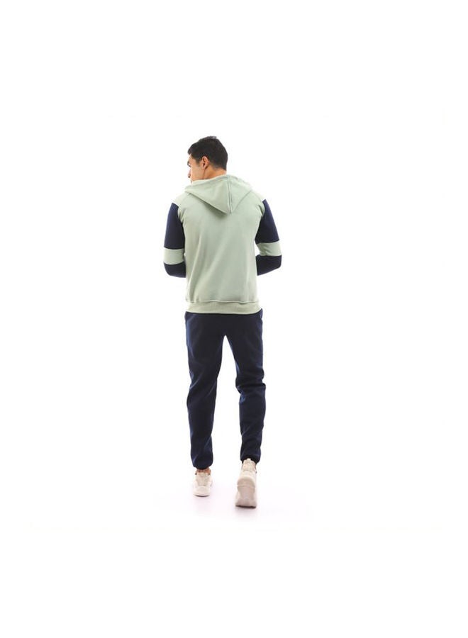 Caesar - Colour Blocked Hooded Neck Long Sleeve Tracksuit Sets Multicolour - Image 1