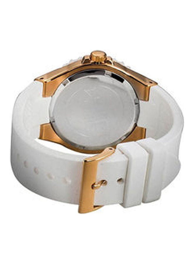 GUESS Women's Rubber Analog Watch W10614L2 With  Stainless Steel Analog Watch 1513581 - Image 2