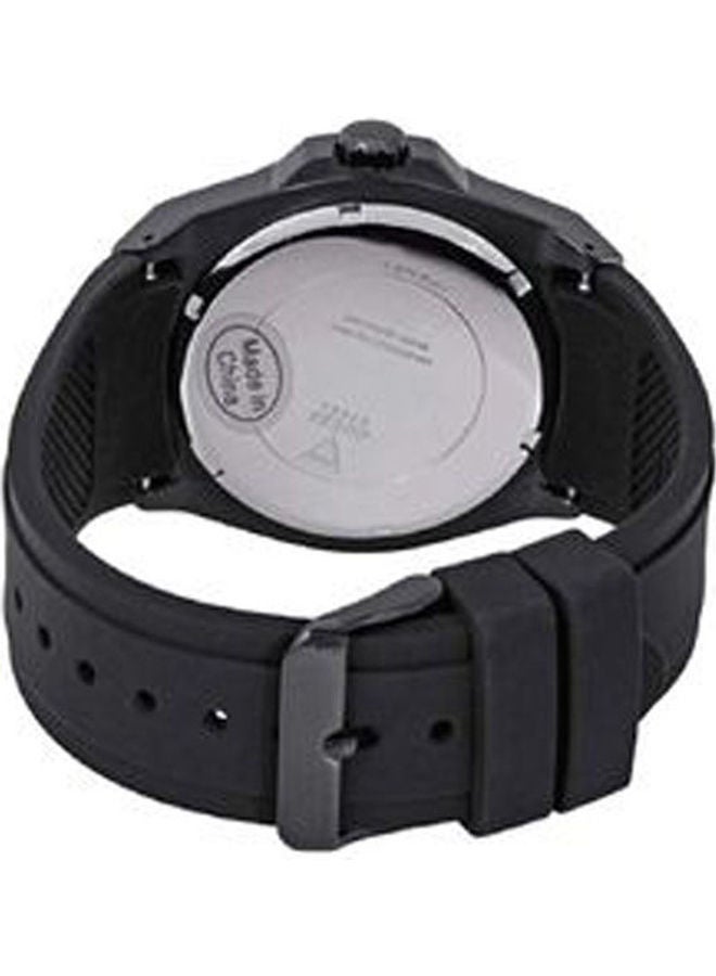 GUESS Men's Water Resistant Analog Watch W1048G2 With Silicone Chronograph Watch 1791635 Set - Image 2