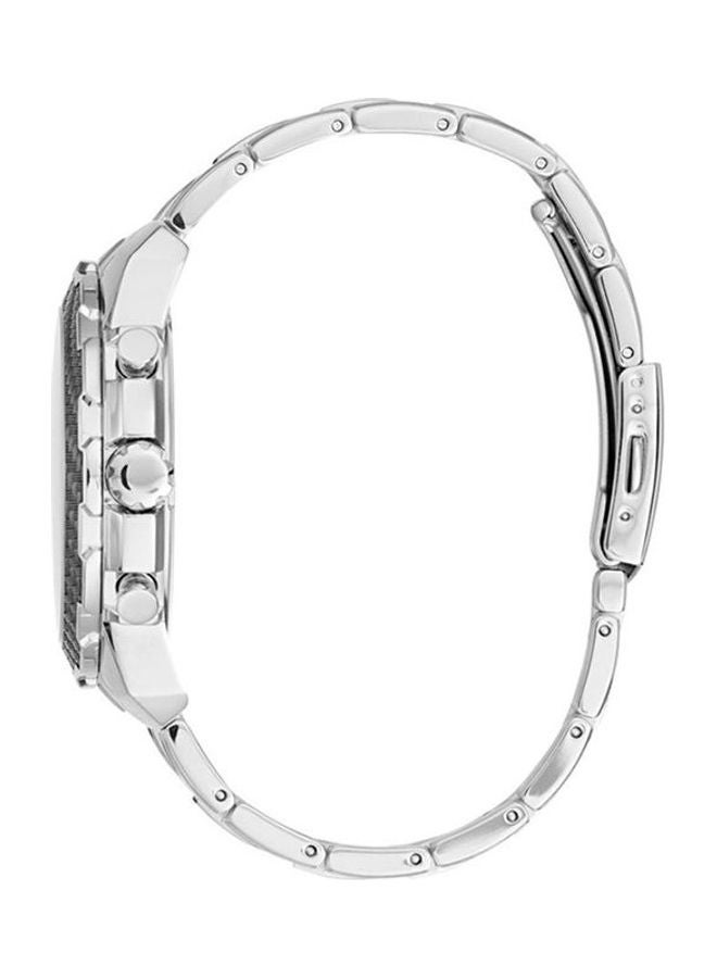 GUESS Men's Water Resistant Chronograph Watch W1046G1 With Stainless Steel Analog Watch 1782124 Set - Image 3