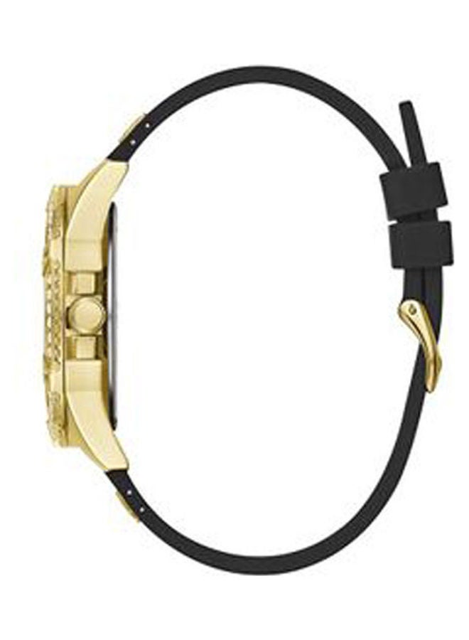 جس Women's Silicone Chronograph Watch W1160L1 With Leather Analog Wtch Set 1513391 - Image 2