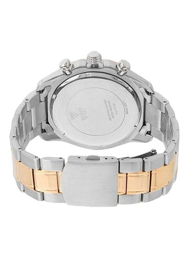 جس ساعة يد كرونوغراف مقاومة للماء طراز W0746G1 مع ساعة كرونوغراف بسوار من الستانلس ستيل طراز 1791620 للرجال - Image 2