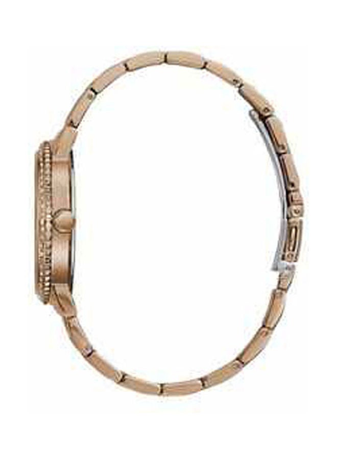 جس ساعة يد بعقارب مقاومة للماء طراز W1006L2 مع ساعة بعقارب وسوار من الستانلس ستيل طراز 1791551 women - Image 2