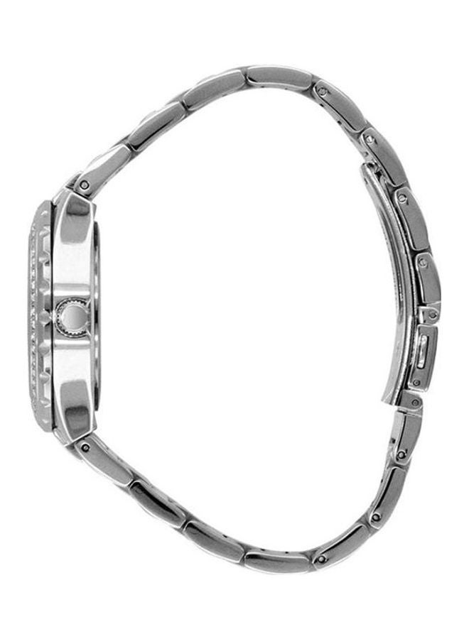 GUESS Women's Water Resistant Stainless Steel Analog Watch W0111L1 With Leather Analog Watch 1791615 - Image 3