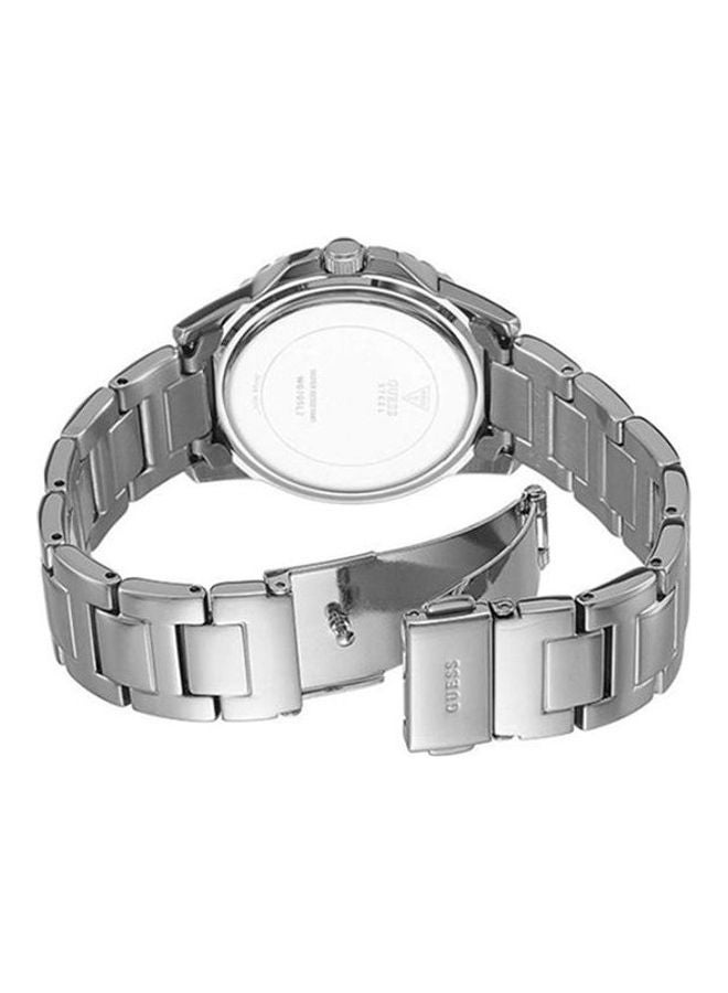 GUESS Women's Sassy Water Resistant Analog Watch W0705L1 With Leather Chronograph Watch 1791728 Set - Image 2