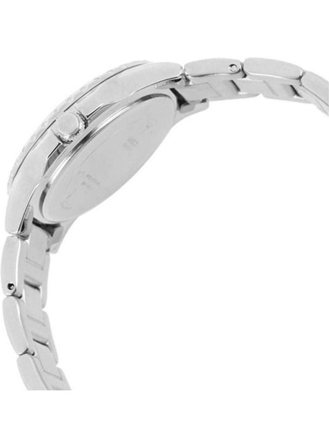 GUESS Women's Sassy Water Resistant Analog Watch W0705L1 With Leather Chronograph Watch 1791728 Set - Image 4