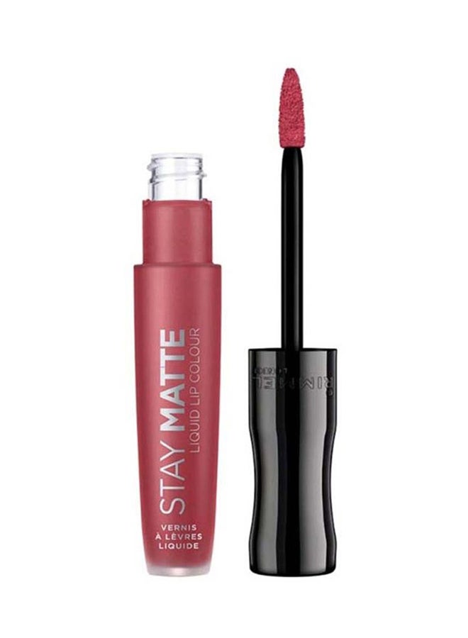 RIMMEL LONDON Stay Matte Liquid Lip Colour – 200 –Pink Blink  - Image 1