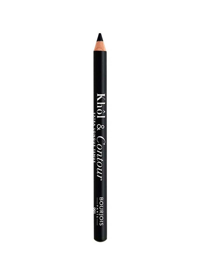 BOURJOIS PARIS - Khôl And Contour Pencil Liner 01 Noir-Issime - Image 1