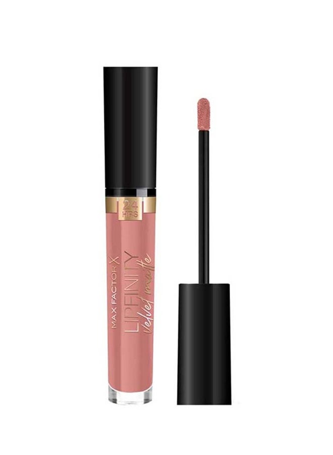 Max Factor Lipfinity Velvet Matte Liquid Lip, 4ml 015 Nude Silk  - Image 1