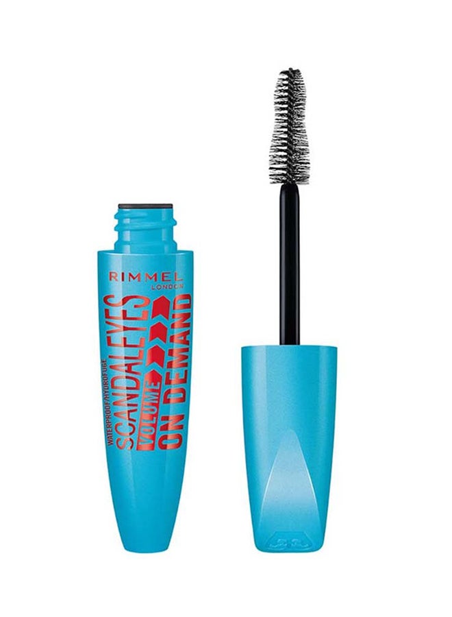 Scandal'Eyes Volume On Demand Waterproof Mascara 001 –Black 