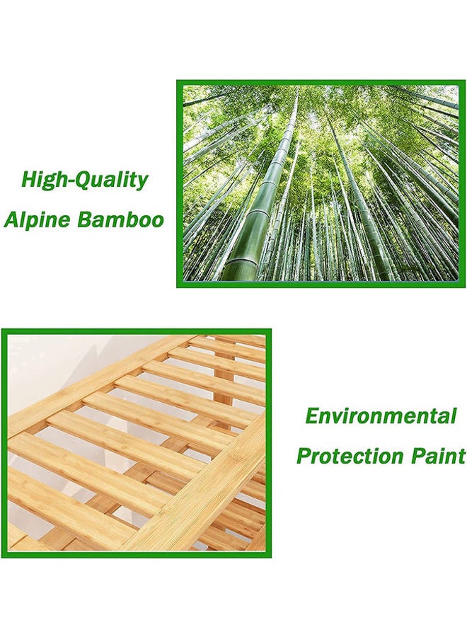 درامــــــا هوم  منظم رفوف للأحذية من 3 طبقات بيج 50x66x20سم - Image 5