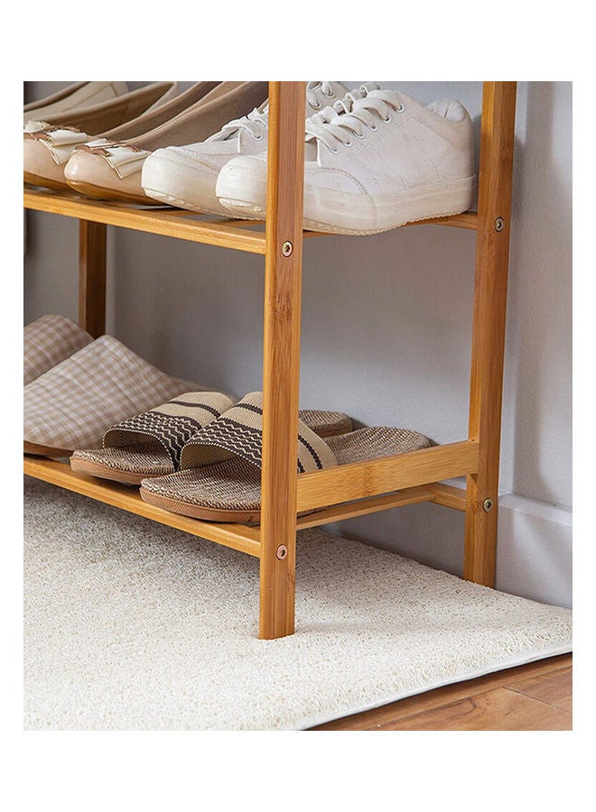 DRAMA HOME 3-Tier Shoe Rack Organizer Beige 50x66x20cm  - Image 4