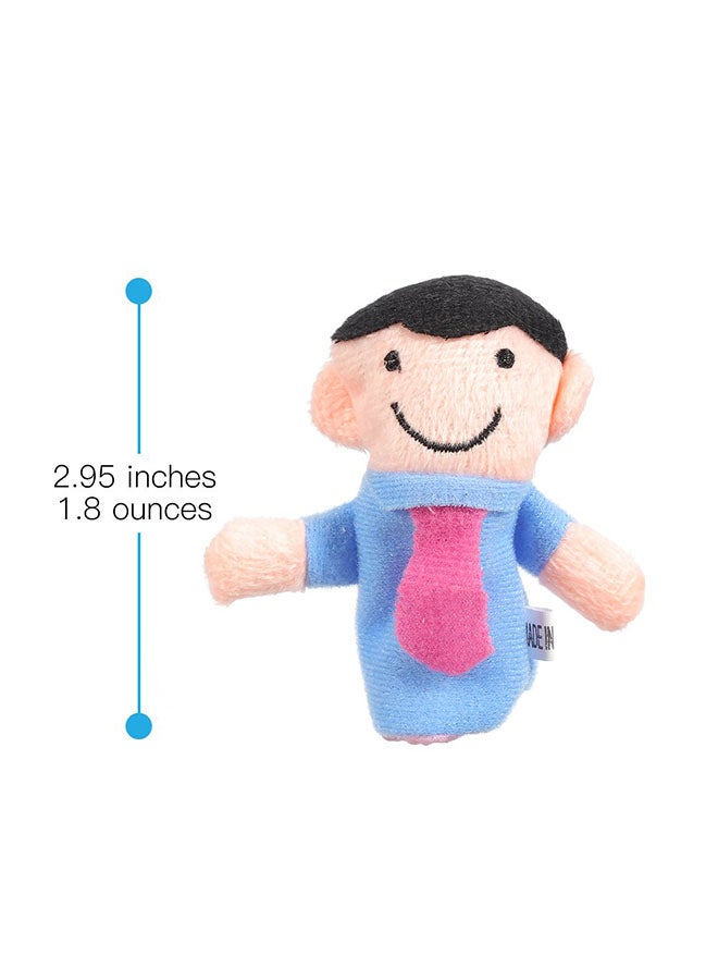 16-Piece Exquisite Handicraft Cartoon Animal Plush Collectible Finger Puppet Toy  - Image 2