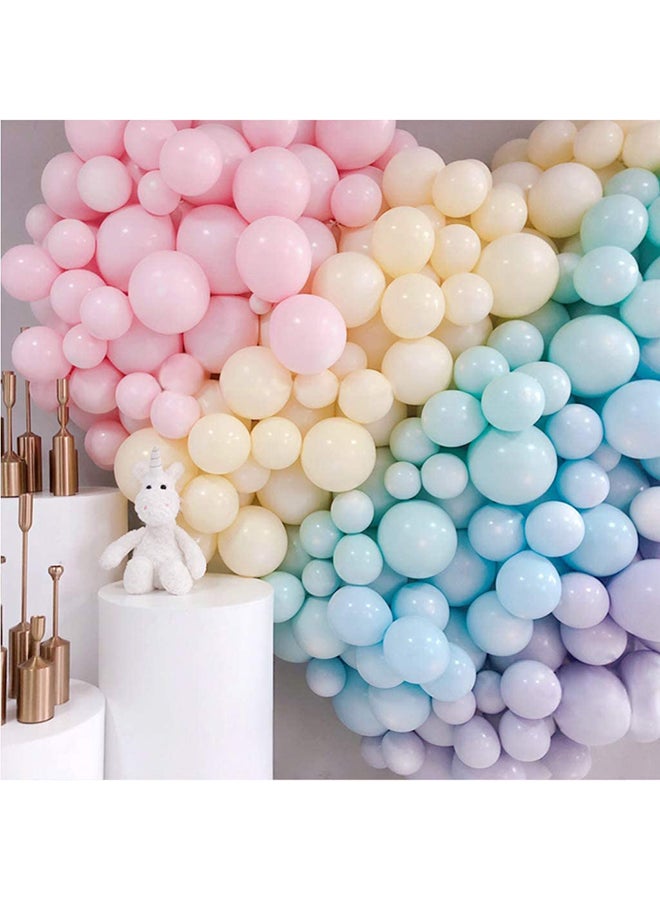 100-Piece Macaron Balloon Set Durable Sturdy Authentic And Attractive For Decoration cminch - Image 5