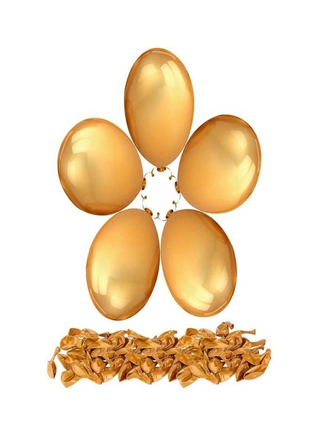 100-Piece Decorative Party Balloon Set Authentic Durable And Sturdy For Parties 12inch - Image 2