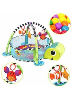 Generic Baby Grow-With-Me Activity Gym, 30 Ball Pit Cotton Cute Turtle And Sea Pals  - Image 5