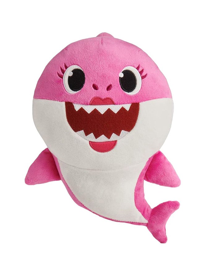 Cute Beautiful Cartoon Shark Music Plush Soft Cuddling Toy Durable Authentic 6.9x8.3x11inch - v1636639394/N24949546A_1