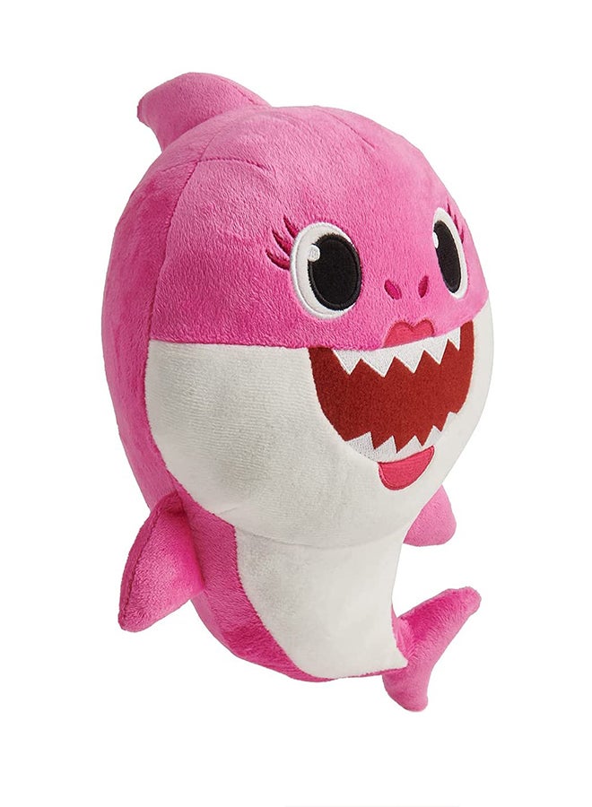 Cute Beautiful Cartoon Shark Music Plush Soft Cuddling Toy Durable Authentic 6.9x8.3x11inch - v1636639394/N24949546A_2