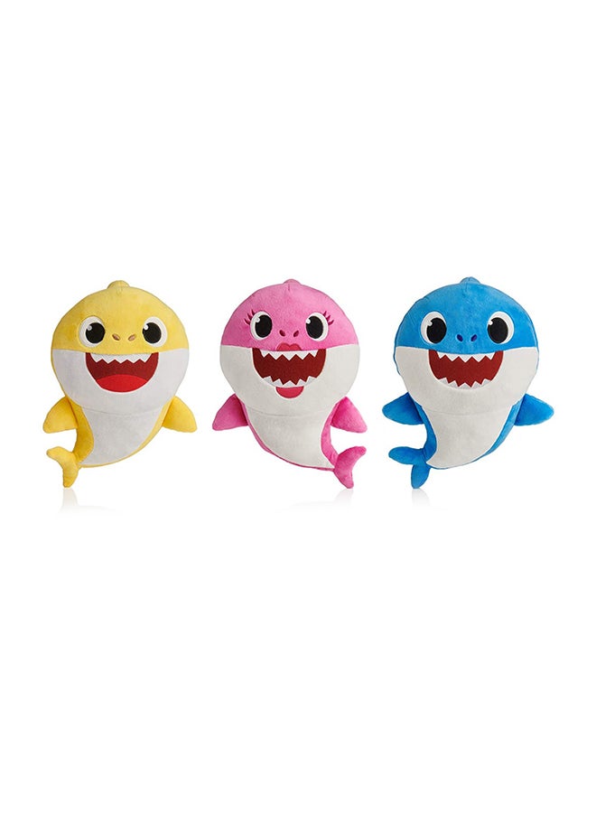 Cute Beautiful Cartoon Shark Music Plush Soft Cuddling Toy Durable Authentic 6.9x8.3x11inch - v1636639395/N24949546A_7