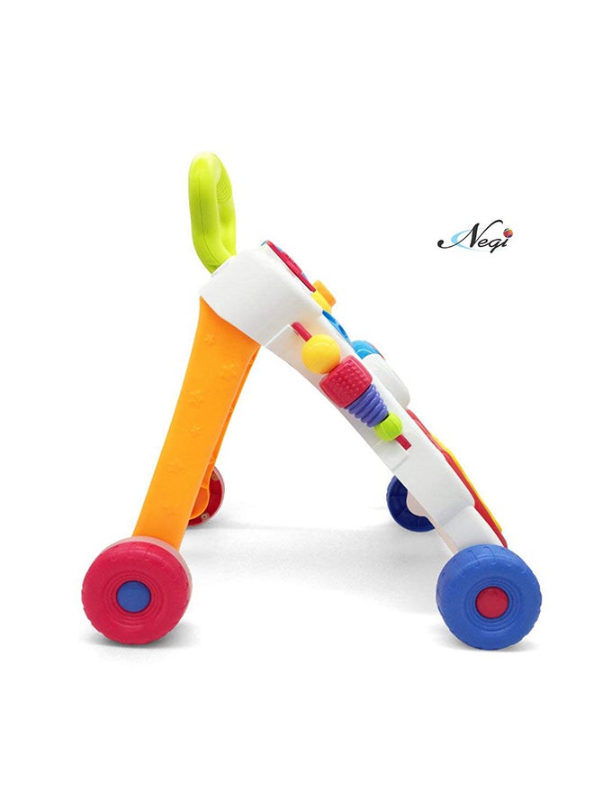 Multifunctional Baby Activity Musical Walker With Drawing Board And Toddler Toys - Image 2