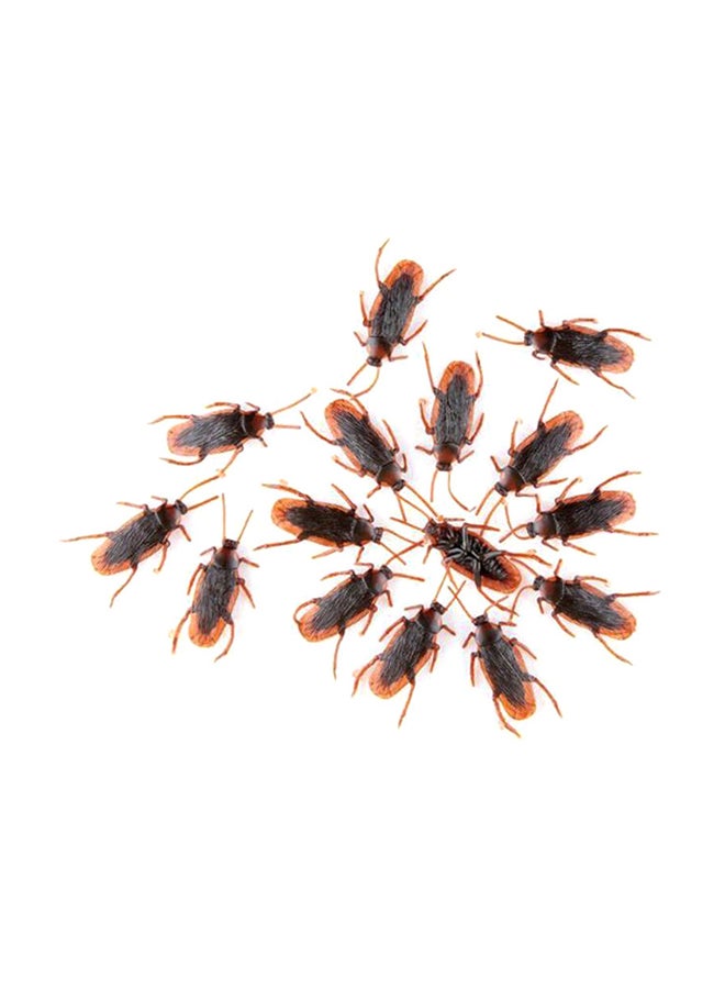 Cool Baby - 15-Piece Pranking Cockroach Trick Toy Durable Sturdy And Good Quality For Fun Pranks 4x2x1cm - Image 1