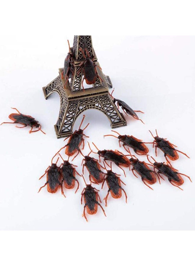 Cool Baby - 15-Piece Pranking Cockroach Trick Toy Durable Sturdy And Good Quality For Fun Pranks 4x2x1cm - Image 1