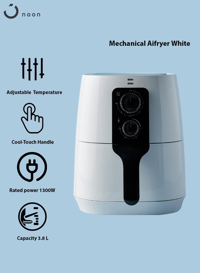 Noon East - Airfryer 3.4L 3.4 L 1300 W AF3501M Mechanical - White - Image 1