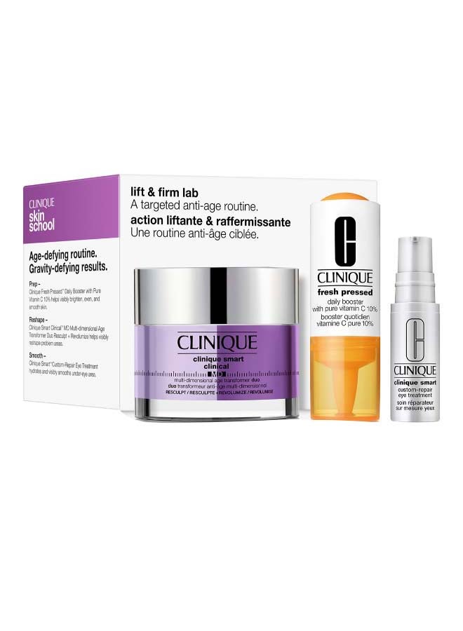 CLINIQUE - 3 Pcs - Lift & Firm Lab Set 63.5ml - Image 1