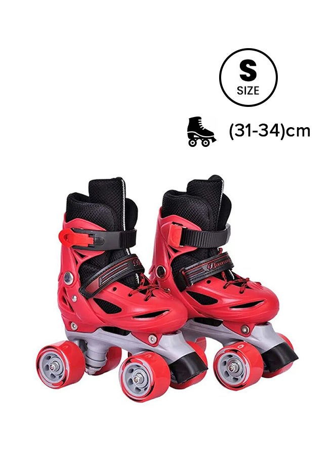 Asquare Kids Unisex Four Wheel Roller Skating Shoes S (31-34)cm S (31-34)cm  - Image 1