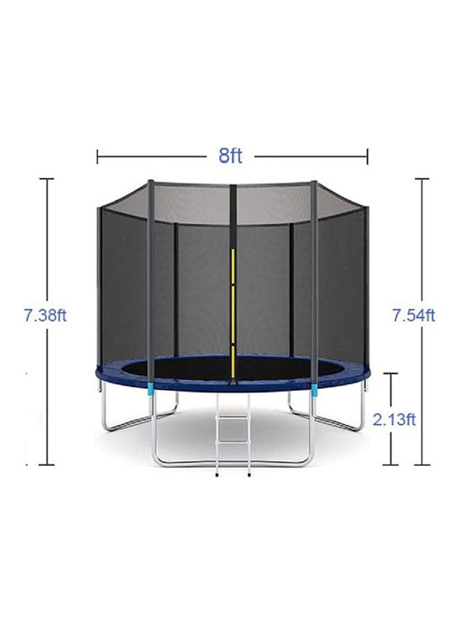 JSAITOYS Trampoline 8 Feet Round  Fitness Gymnastic Outdoor Trampoline 244X244X210cm - Image 2