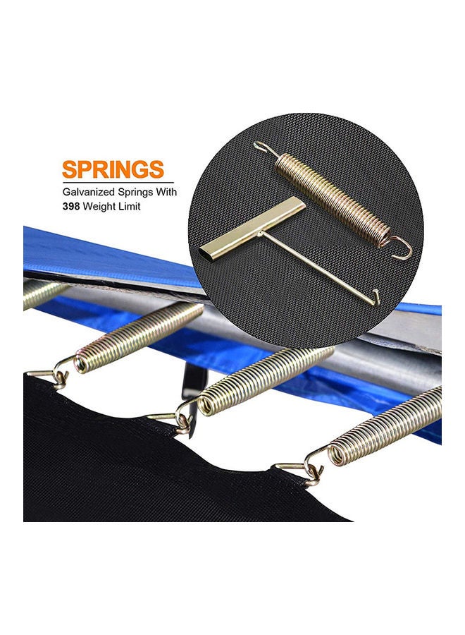 JSAITOYS Trampoline 8 Feet Round  Fitness Gymnastic Outdoor Trampoline 244X244X210cm - Image 4