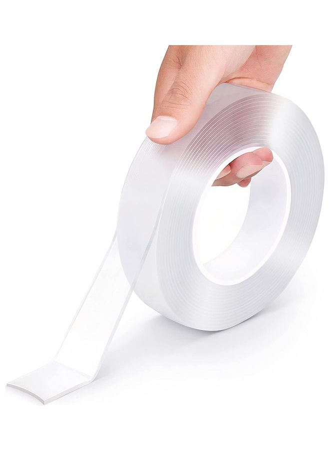 Multipurpose Washable Double Sided Adhesive Nano Tape Clear - Image 1