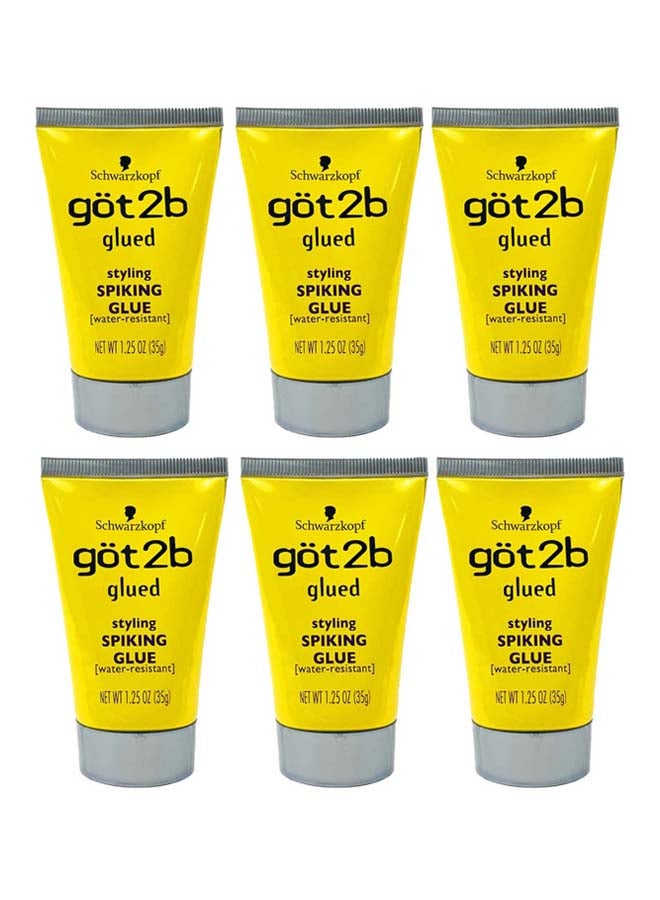Got2b Pack of 6 - Glued Spiking Glue 35 x 6ml - Image 1