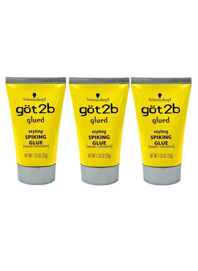 Got2b Pack of 3 - Glued Spiking Glue 35 x 3ml - Image 1