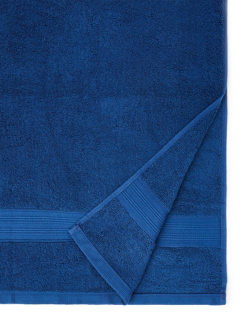 وايت روز طقم مناشف حمام من 6 قطع من القطن أزرق 33x33, 50x90, 70x140سم  - Image 4