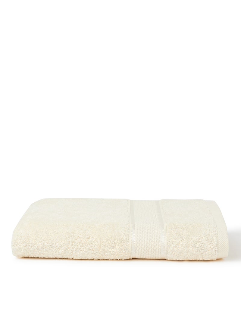 وايت روز منشفة حمام من القطن كريمي 80x160سم - Image 1
