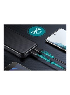 CHOETECH 10000.0 mAh Dual USB Power Bank Black  - Image 3