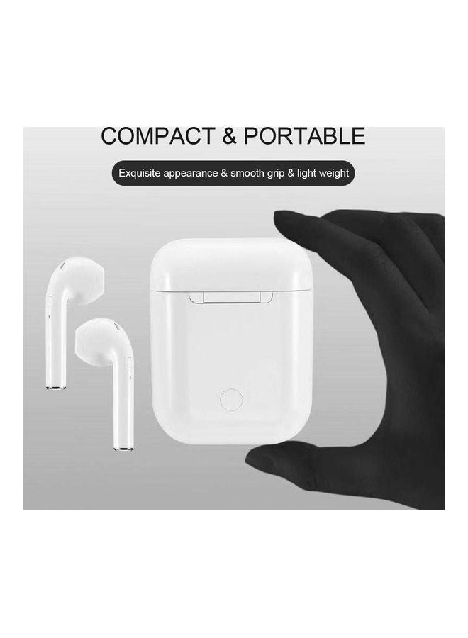 Generic - i12 True Wireless Earphones Wireless BT Earphones BT 5.0 Smart Headset Portable Sports Wireless Headset Green - Image 1