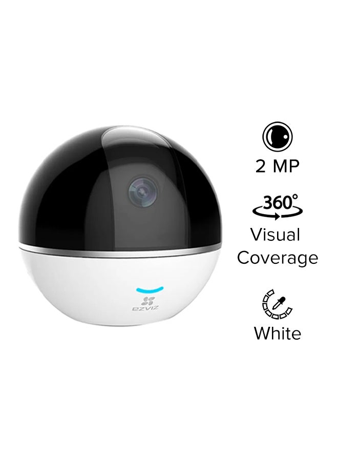 EZVIZ - C6TC Rotary Internet PT Camera 2MP, Wi-Fi, Panoramic View 360°, Smart Features, 2-Way Audio, 1080p, Privacy Shutter, Smart Tracking, True Day/Night, Auto Switch, Infrared Night Vision (Up to 10 meters), Supports MicroSD Card (Up to 128GB) - Image 1
