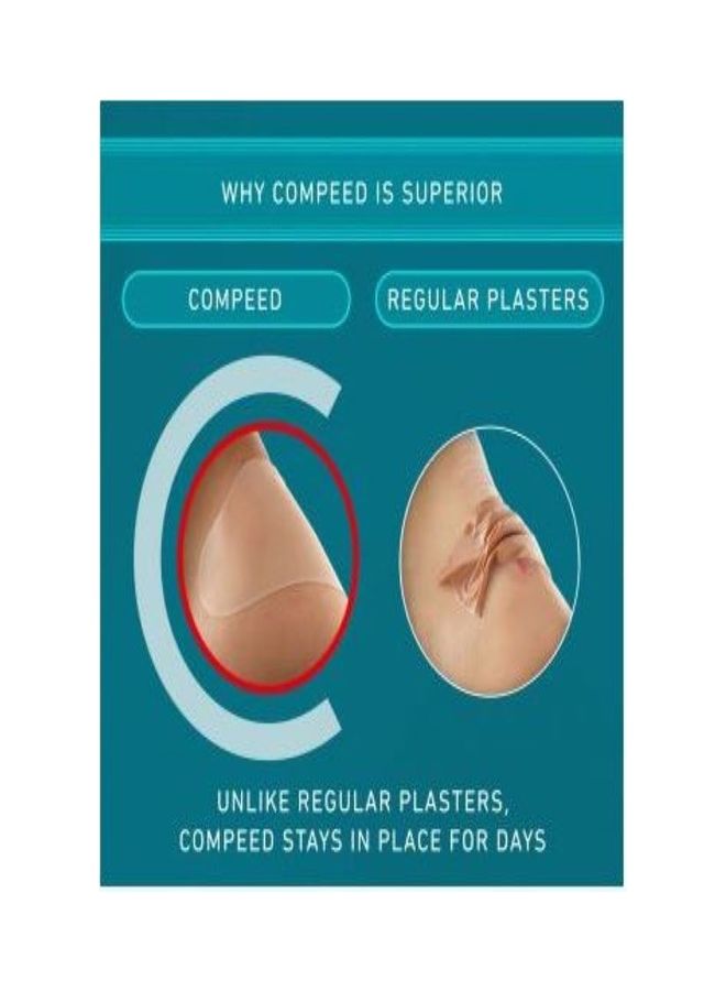 Compeed 5-Piece Sports Underfoot Blister Plaster - Image 3
