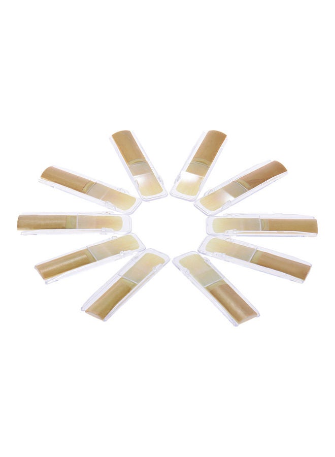 Generic 10-Piece Saxophone Sax Reeds Strength 2.0 for Beginners  - Image 4