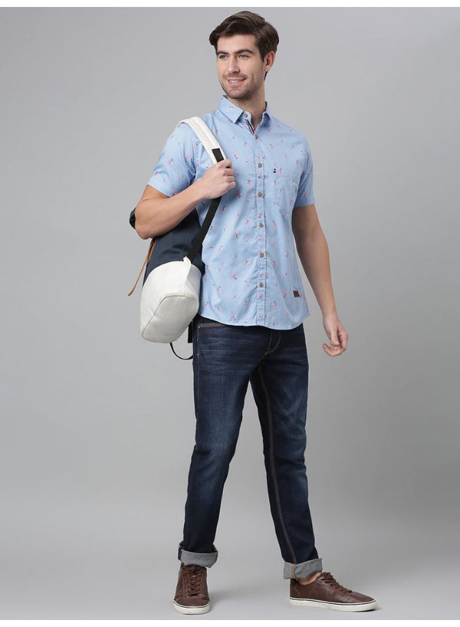 Thomas Scott - All-Over Printed Short Sleeve Shirt Carolina - Image 1