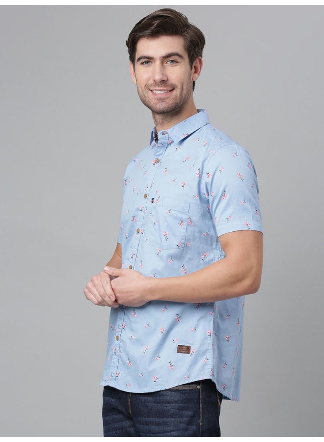 Thomas Scott - All-Over Printed Short Sleeve Shirt Carolina - Image 1
