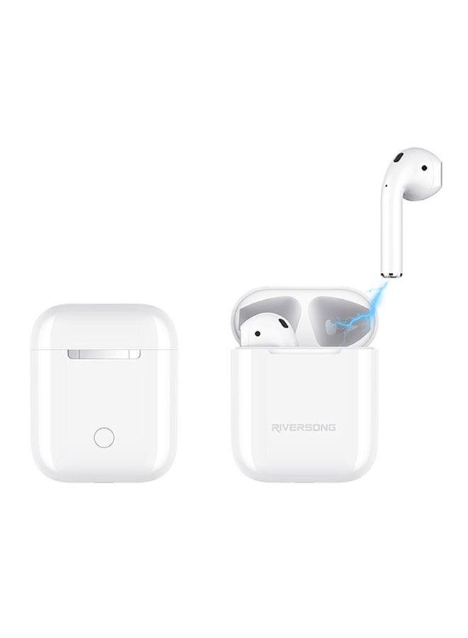 RIVERSONG Air X5+ True Wireless Stereo Earbuds White - Image 4