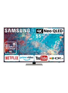 55 Inches QN85A Neo QLED 4K Smart TV (2021) 55QN85AA Silver
