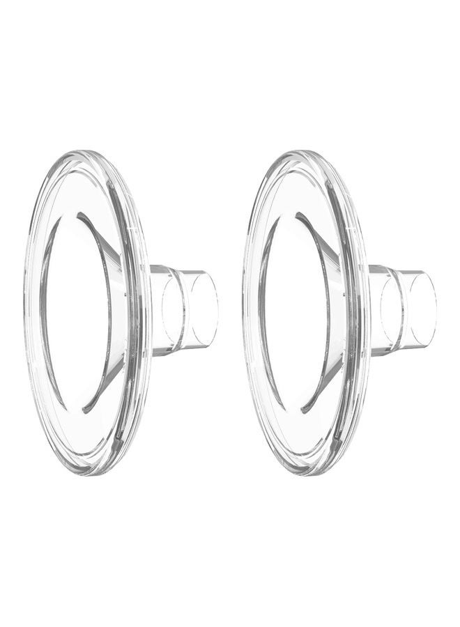 YOUHA Electric Breast Pump Replacement with 2-Piece 28mm Shield Soft Food-Grade Silicone - Image 1